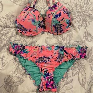 Shade & Shore Bikini Set (Push up and cheeky)